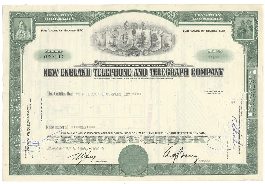 New England Telephone and Telegraph Company