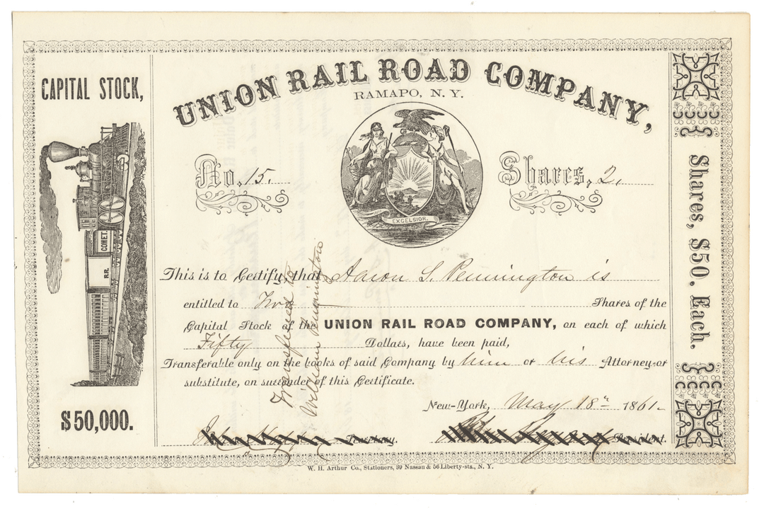 Union Rail Road Company (Ramapo, New York)