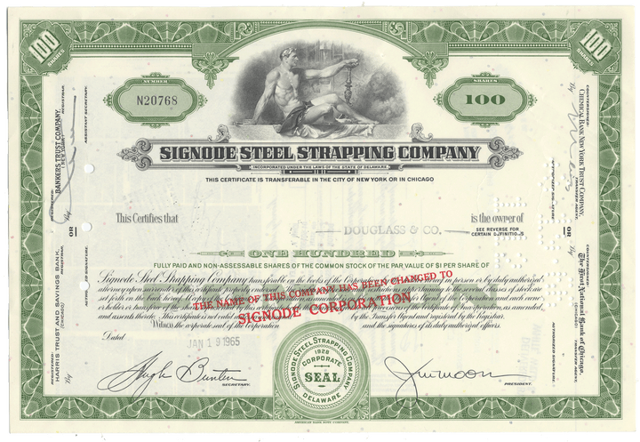 Signode Steel Strapping Company