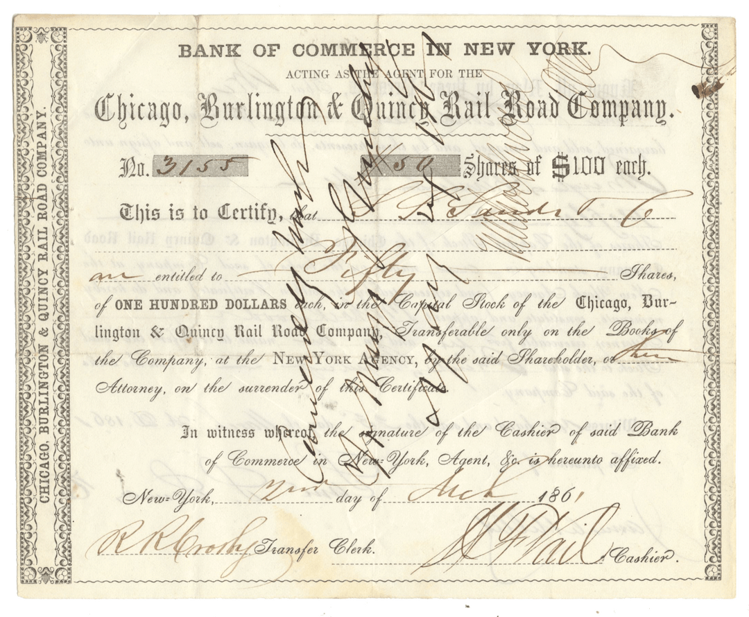 Chicago, Burlington and Quincy Rail Road Company