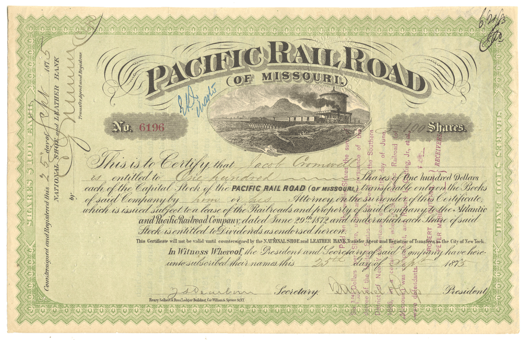 Pacific Rail Road (of Missouri)