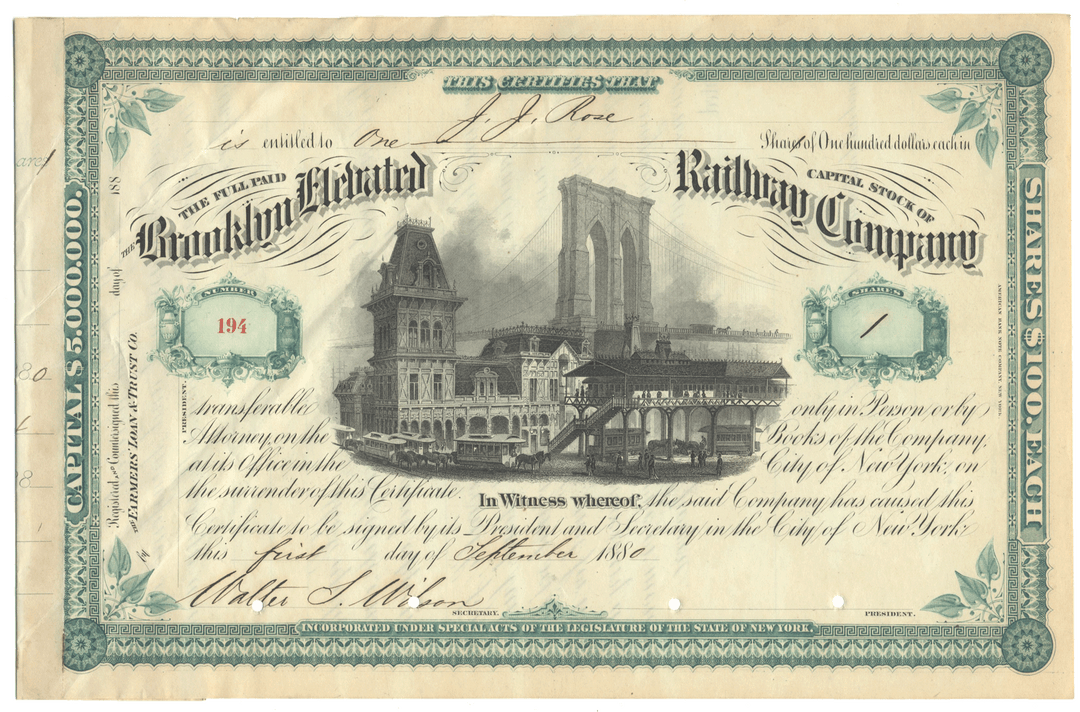 Brooklyn Elevated Railway Company