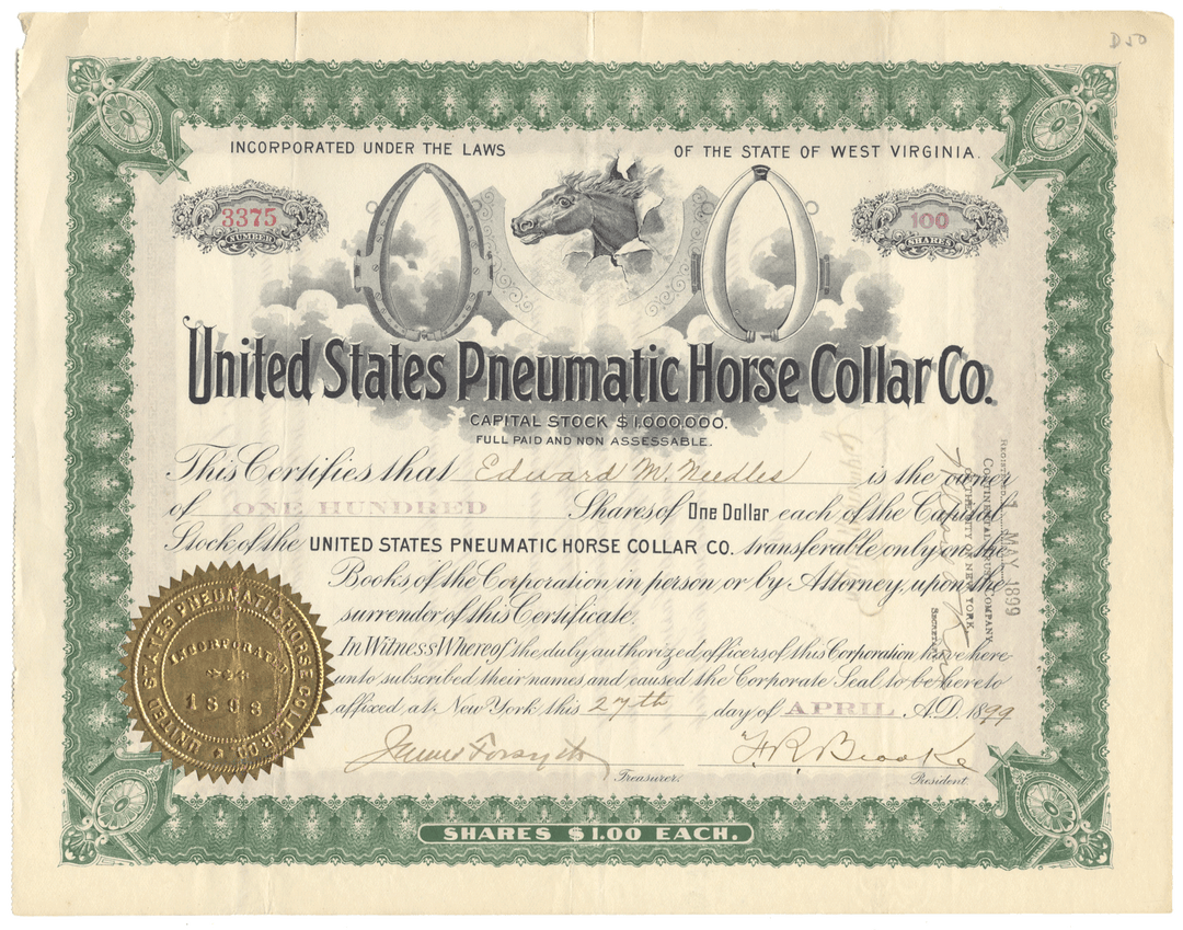 United States Pneumatic Horse Collar Co.