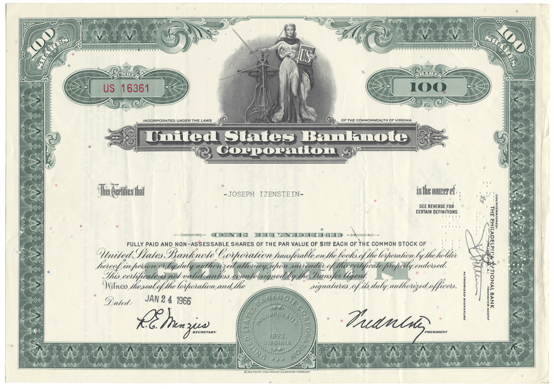 United States Banknote Corporation