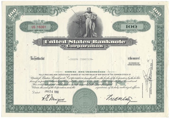 United States Banknote Corporation