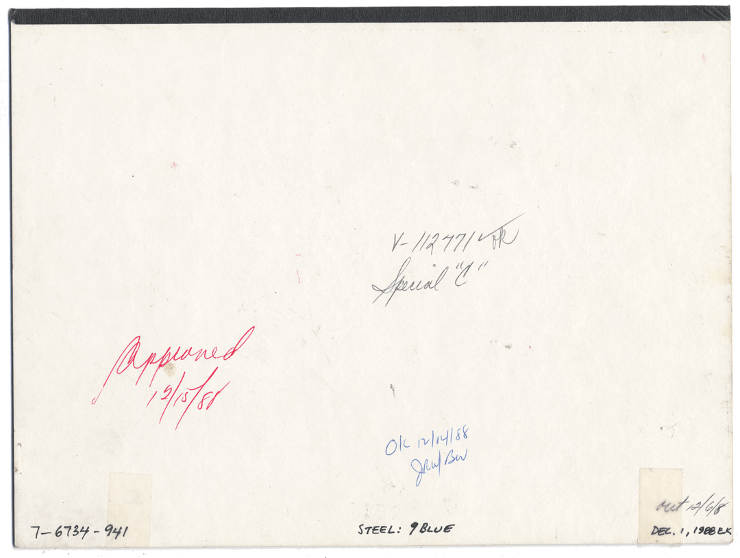 Working Proof from the Chemical Banking Corporation for the company's Depositary Shares