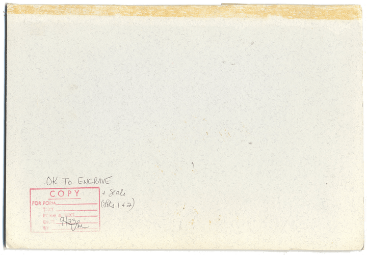 Working Proof from Owens-Illinois Inc. for the company's Common Stock and Subordinated Debenture Note