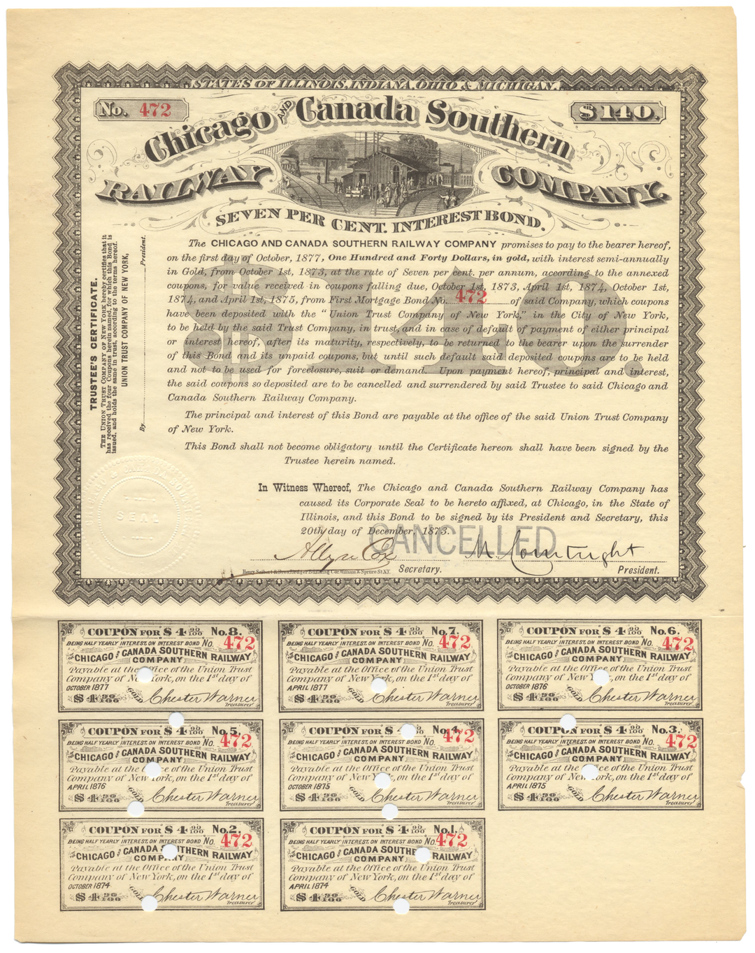 Chicago and Canada Southern Railway Company