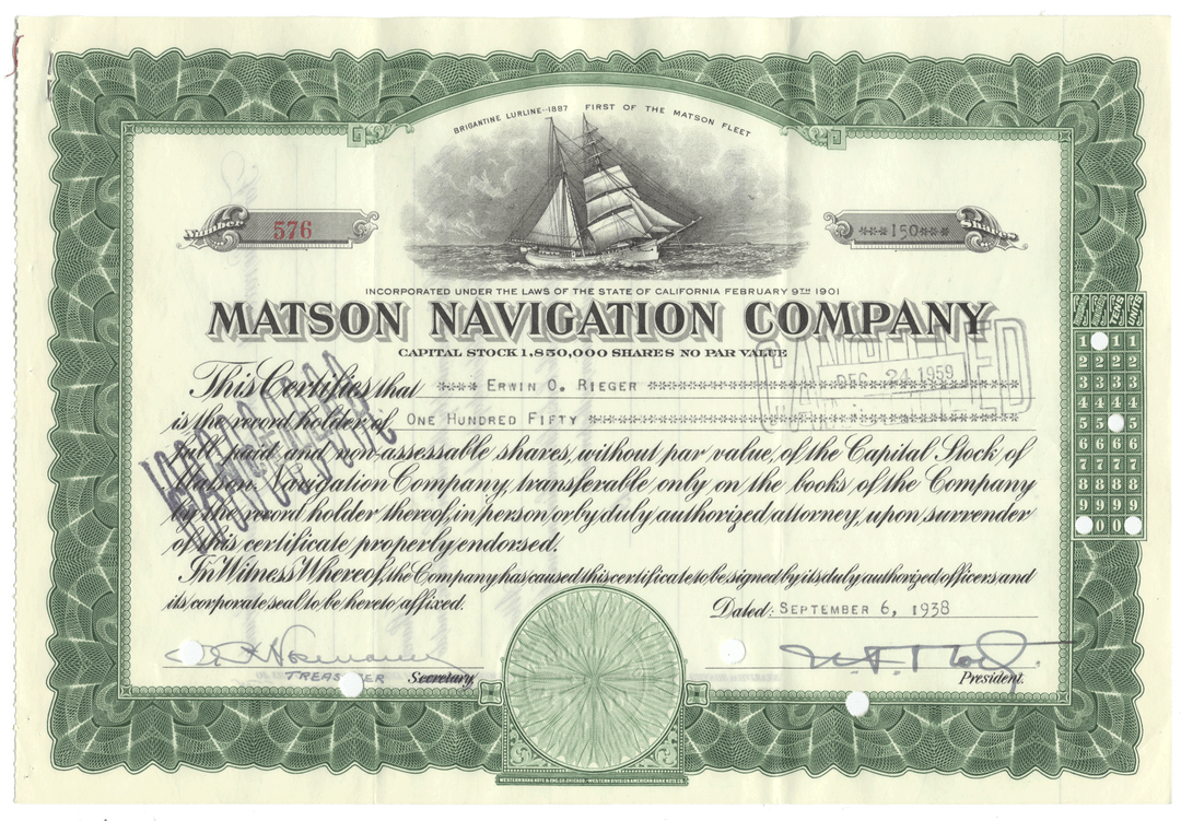 Matson Navigation Company
