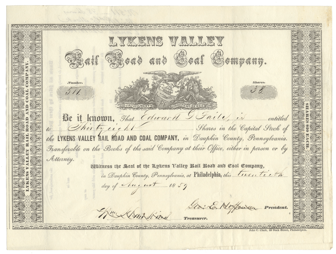 Lykens Valley Rail Road and Coal Company
