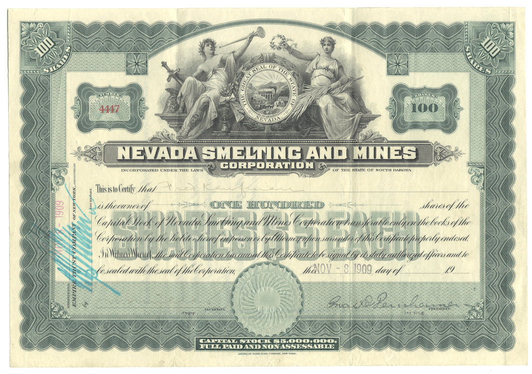 Nevada Smelting and Mines Corporation