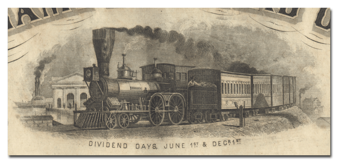 Little Miami Rail Road Company Stock Certificate