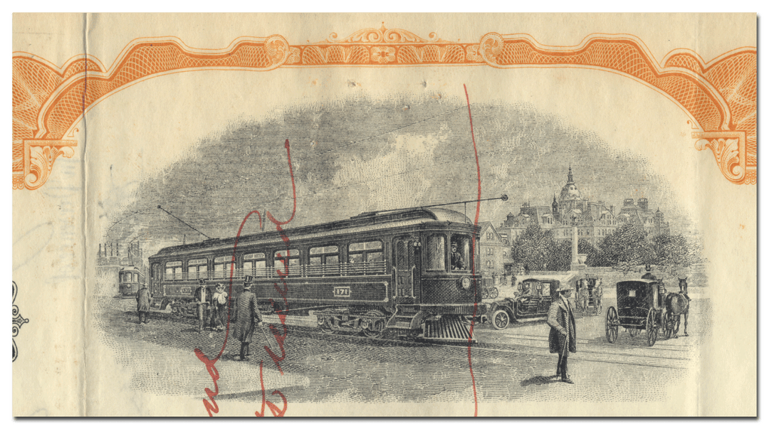 Kansas City Railways Company Stock Certificate