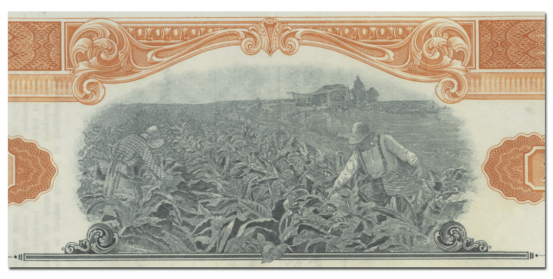 Tobacco Products Corporation Stock Certificate