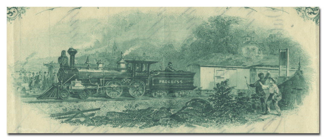 Chicago and Eastern Illinois Railroad Company Stock Certificate