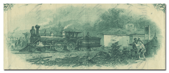 Chicago and Eastern Illinois Railroad Company Stock Certificate