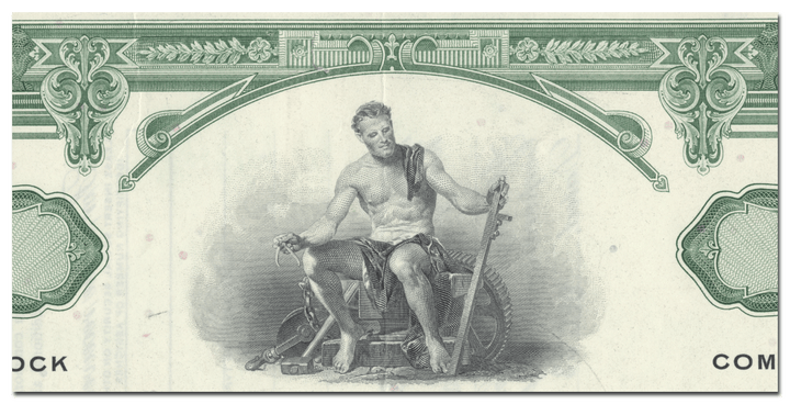 American Hoist & Derrick Company Stock Certificate