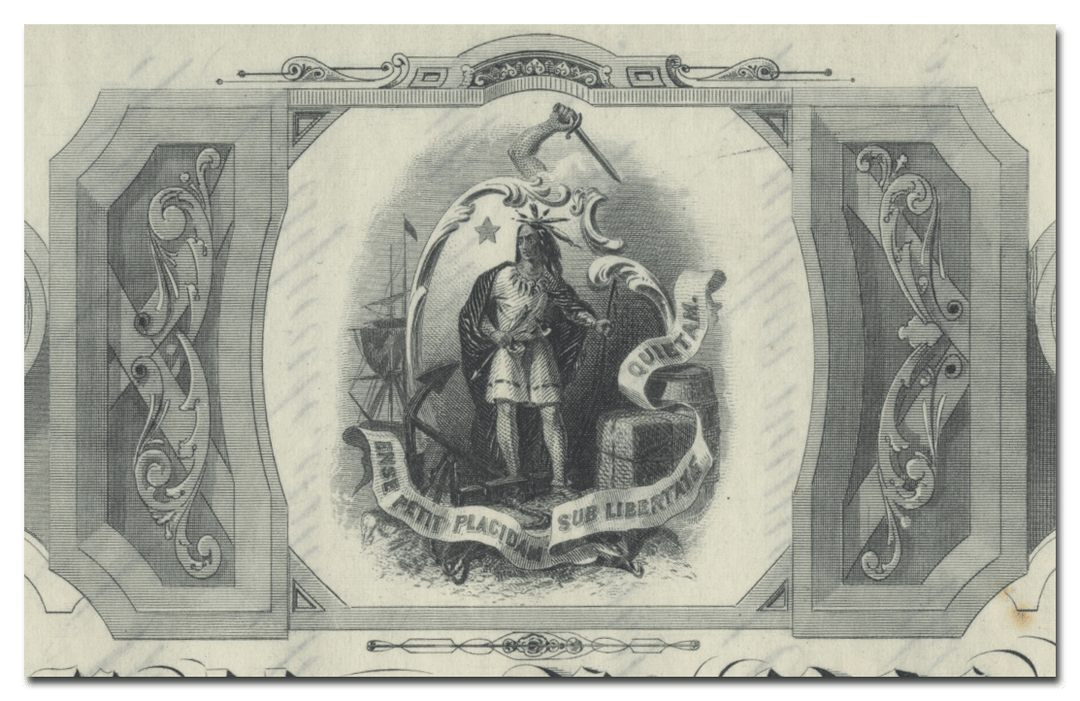 Boston, Clinton, Fitchburg and New Bedford Railroad Company Stock Certificate