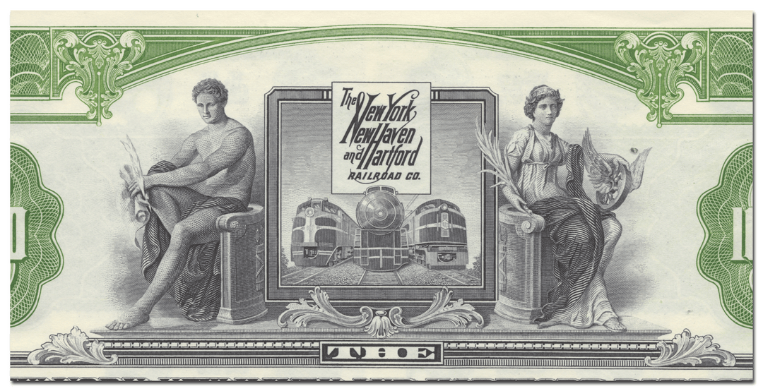 New York, New Haven and Hartford Railroad Company Specimen Bond Certificate