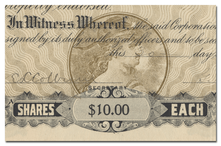 Snohomish Valley Railway Company Stock Certificate