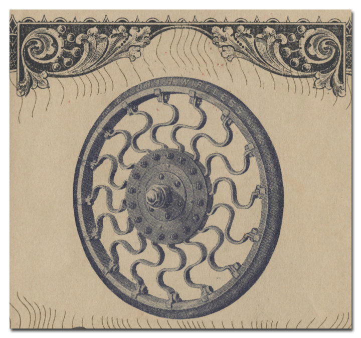Elliptical Wheel Company Stock Certificate