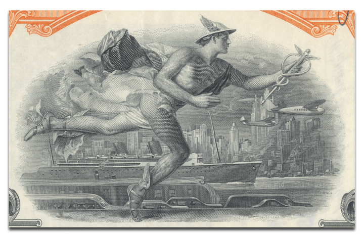 United Transit Company Stock Certificate