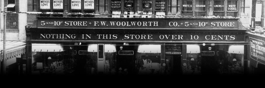 F. W. Woolworth Stocks & Bonds - Ghosts of Wall Street