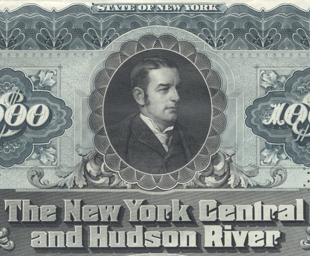 New York Central and Hudson River Railroad Company Bond Certificate