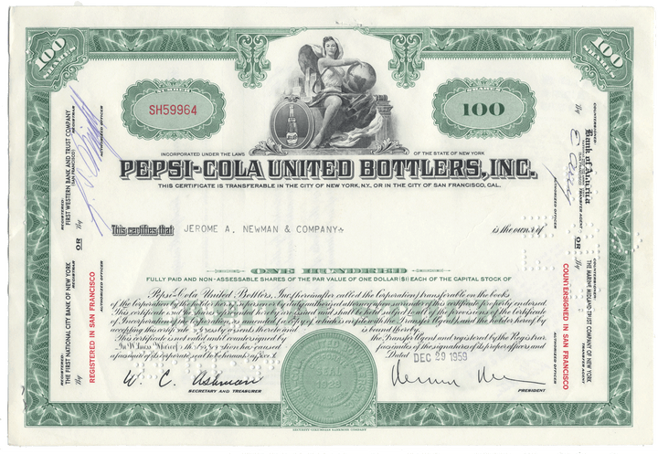 Petroleum and Trading Corporation Stock Certificate