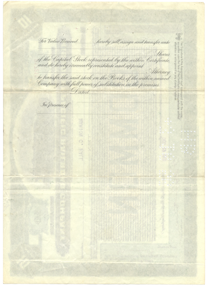 Missouri Pacific Railroad Company Stock Certificate