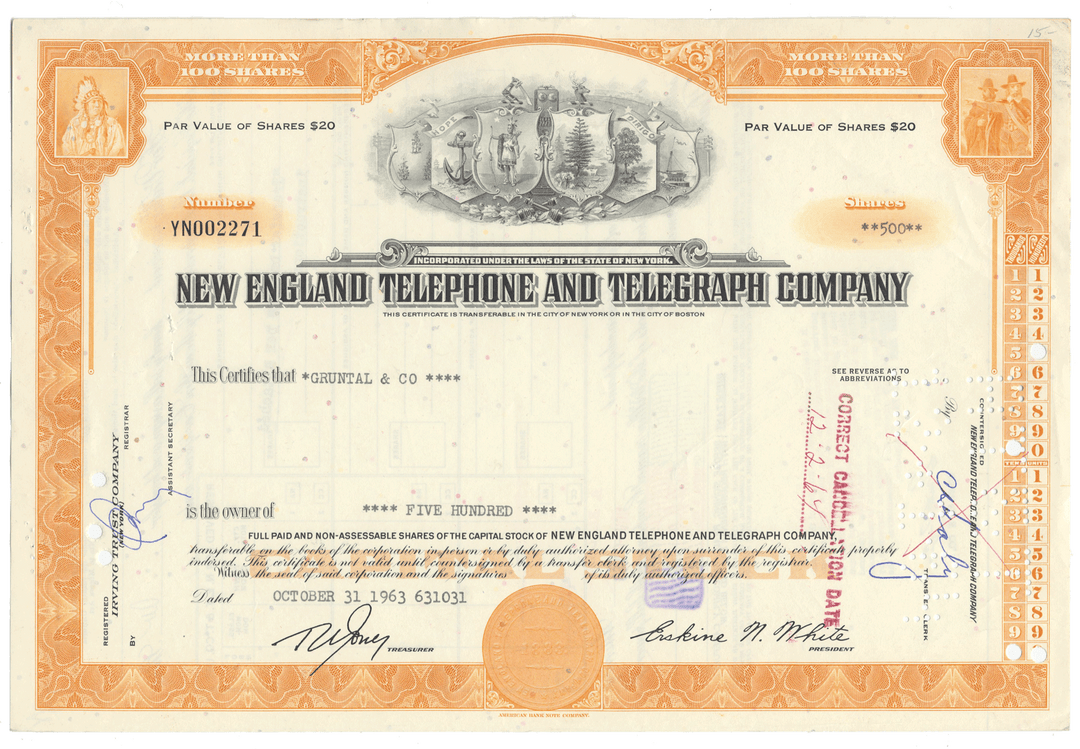 New England Telephone and Telegraph Company