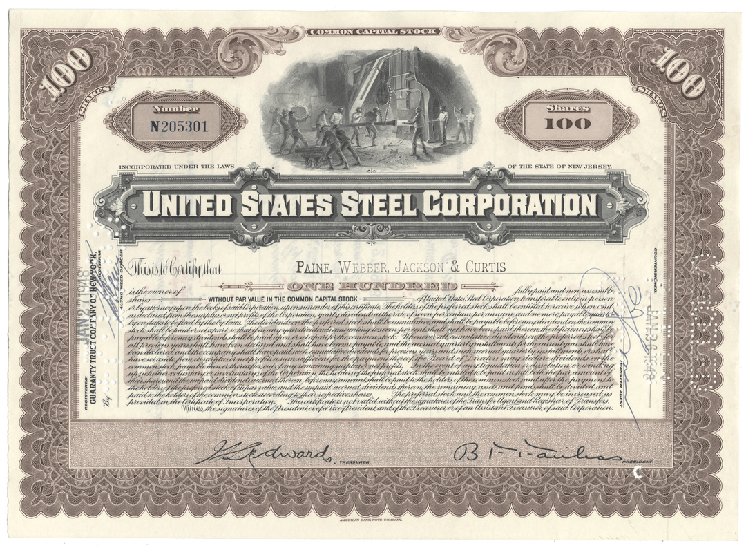 Lehigh Valley Railway Company Bond Certificate