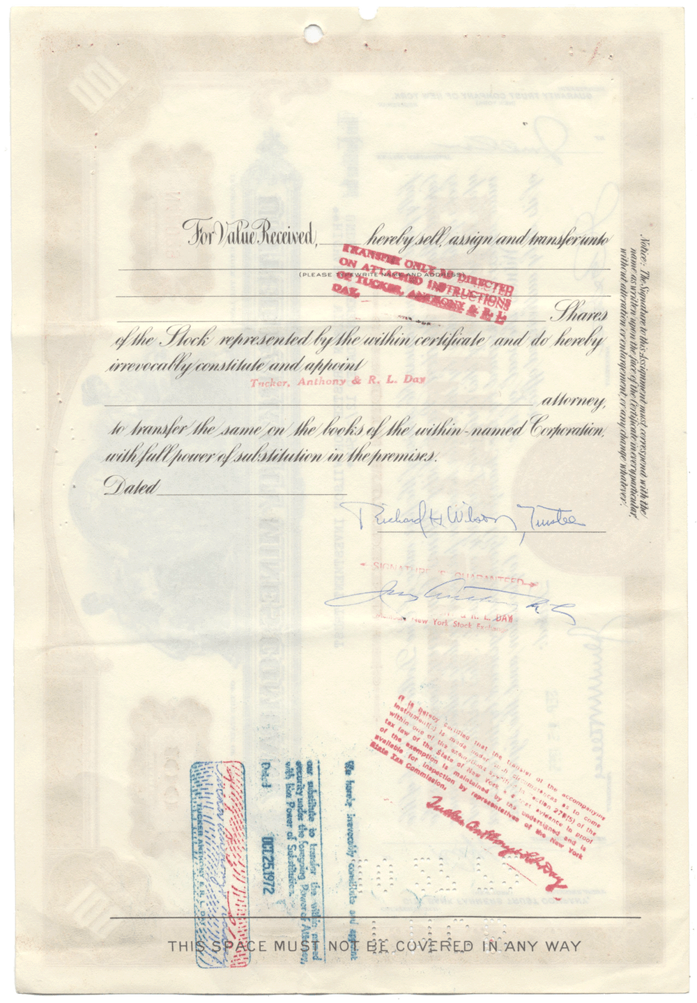 United Park City Mines Company Stock Certificate