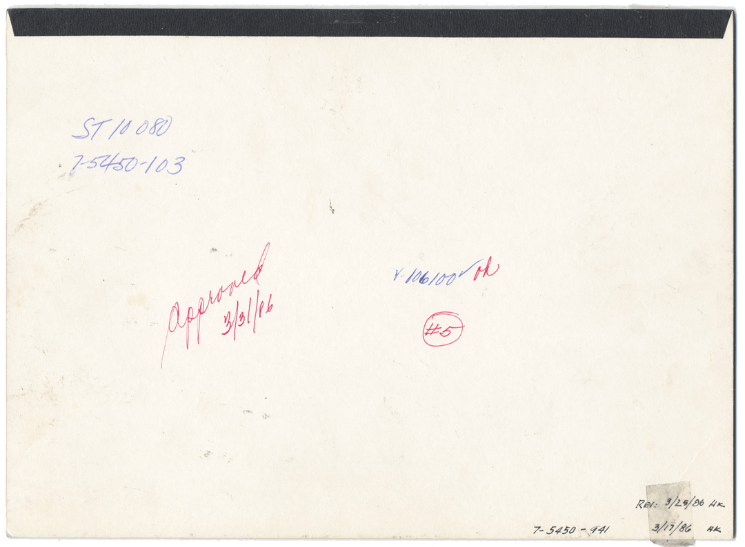 Working Proof from the Alberto-Culver Company for the company's Class A Common Stock