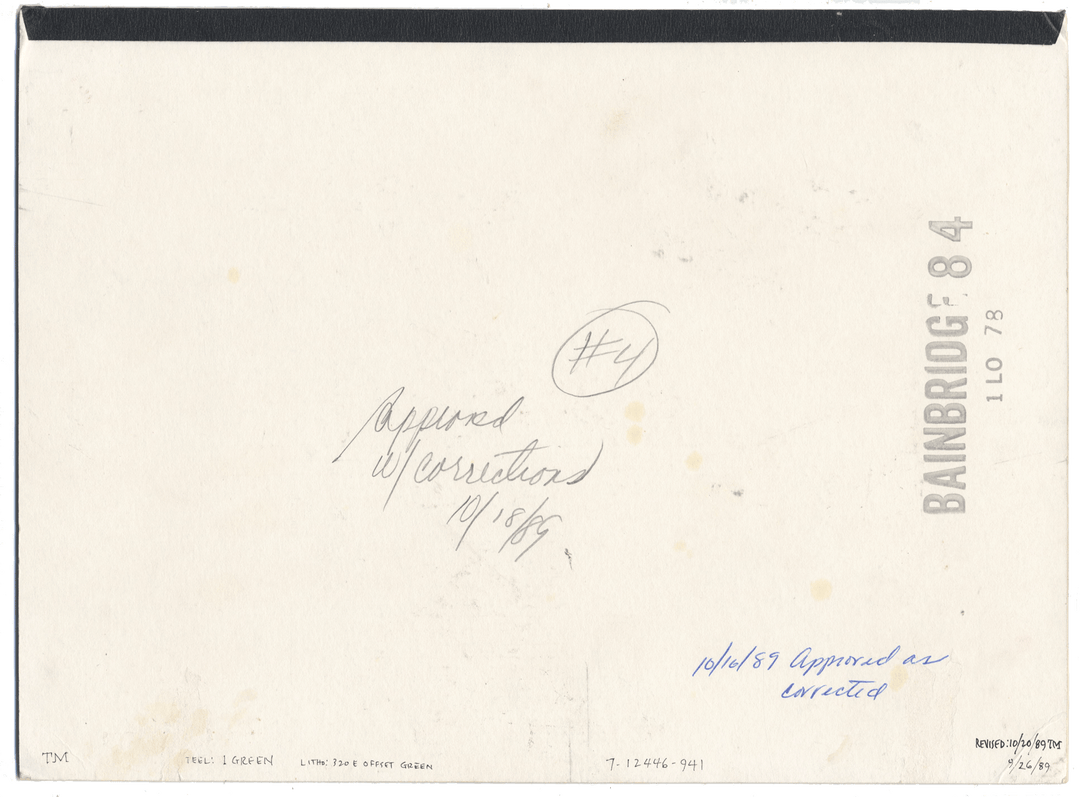 Working Proof from the Blockbuster Entertainment Corporation for the company's Registered Bonds