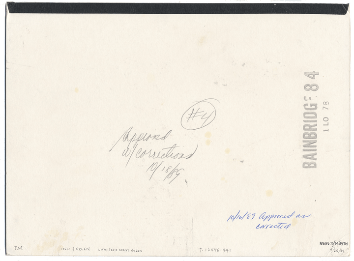 Working Proof from the Blockbuster Entertainment Corporation for the company's Registered Bonds