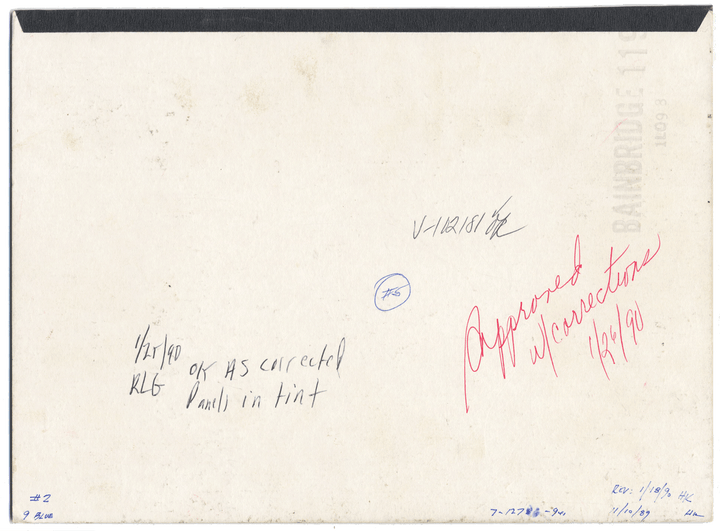 Rare SMITHKLINE BEECHAM Working Proof