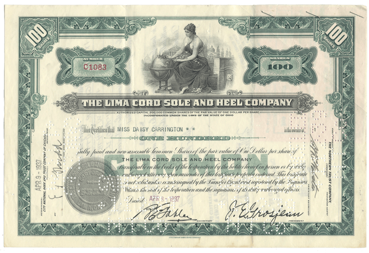 Lima Cord Sole and Heel Company