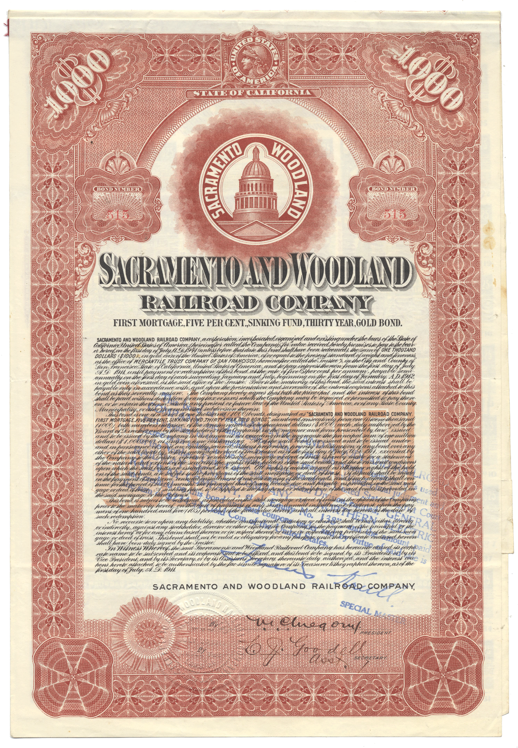 Sacramento and Woodland Railroad