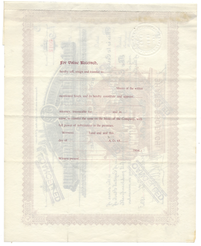 Colorado Telephone Company Stock Certificate