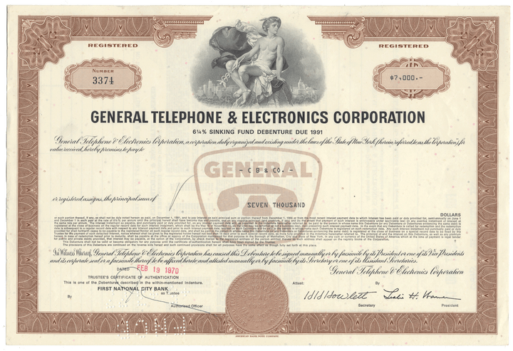 General Telephone & Electronics Corporation (GTE)