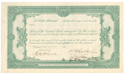 Silver King Divide Mining Company Stock Certificate