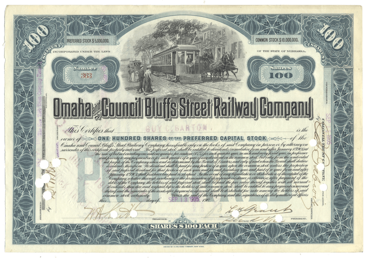 Omaha and Council Bluffs Street Railway Company