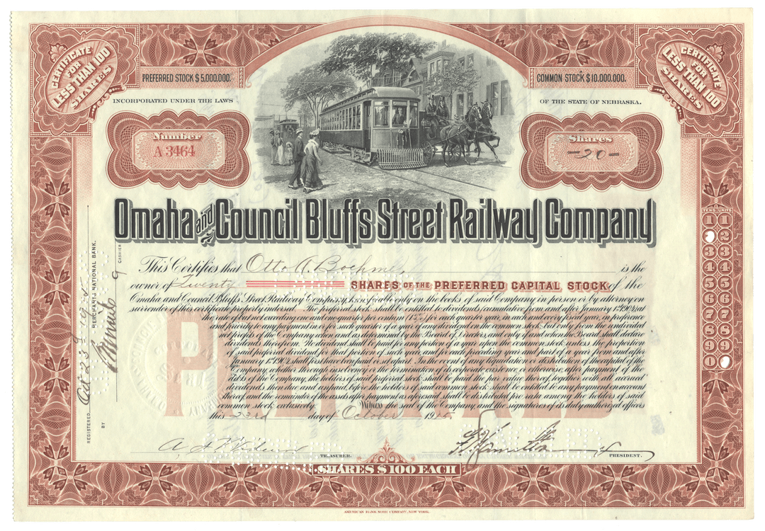 Omaha and Council Bluffs Street Railway Company
