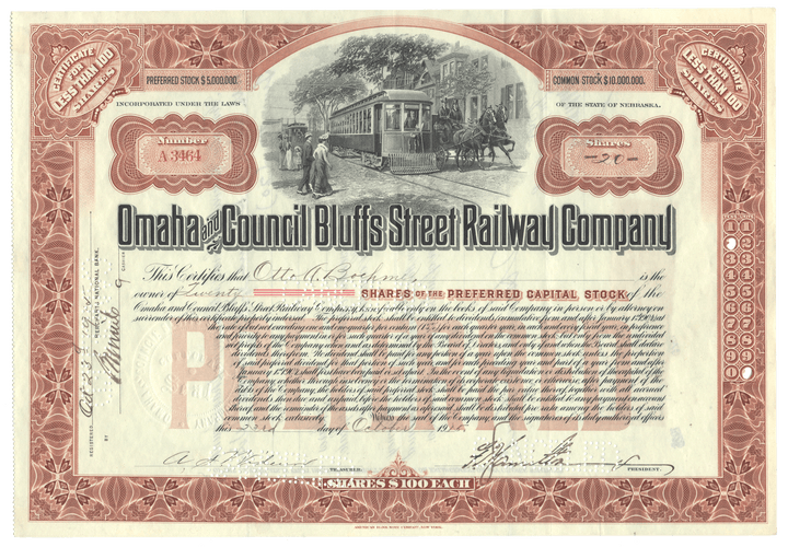 Omaha and Council Bluffs Street Railway Company