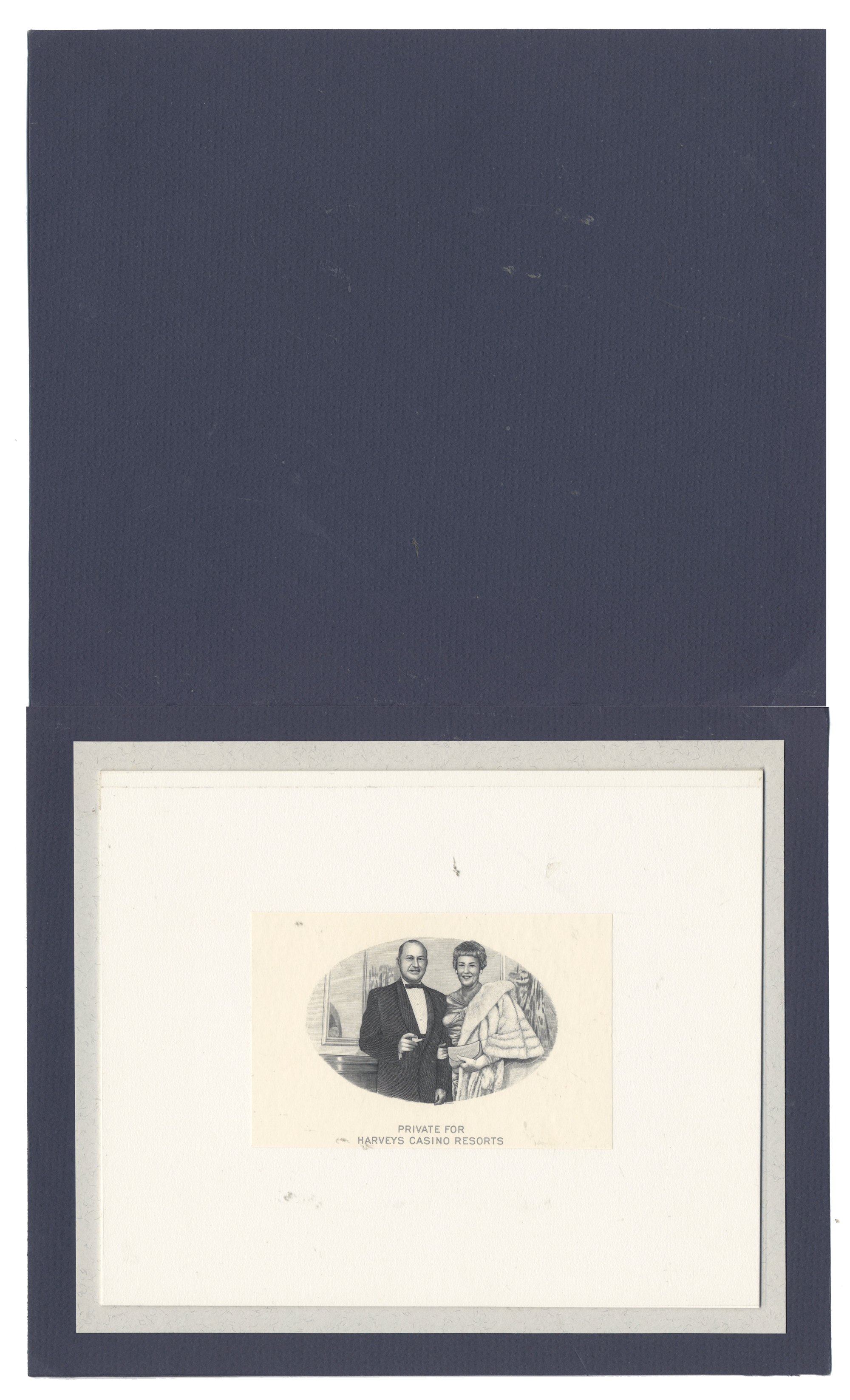 Harrah's Casinos Vignette Proof - American Bank Note Company