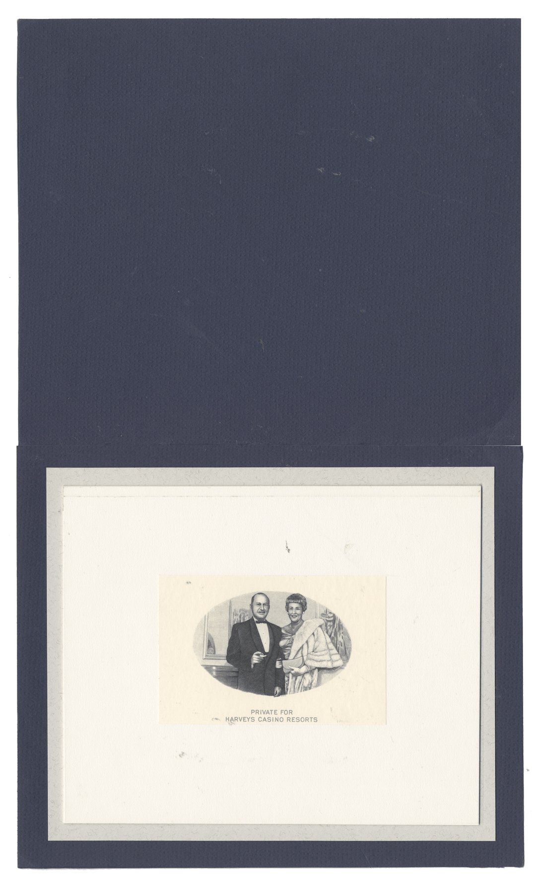 Harrah's Casinos Vignette Proof - American Bank Note Company