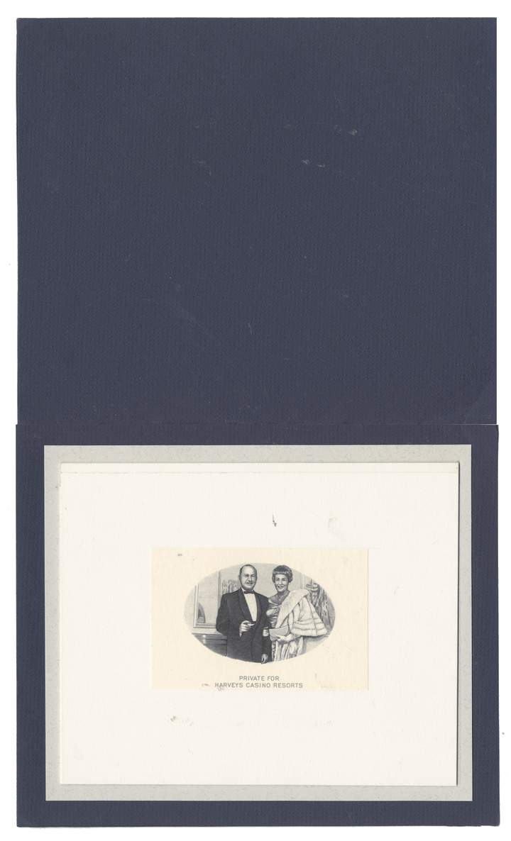 Harrah's Casinos Vignette Proof - American Bank Note Company