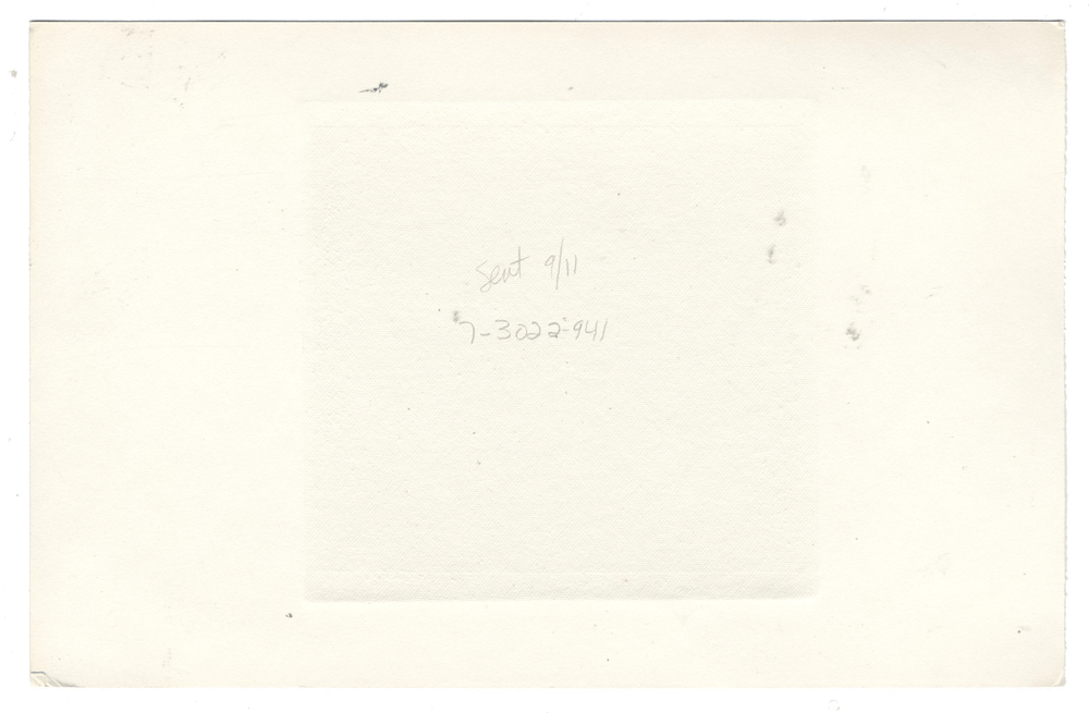 American Bank Note Company Vignette Card for ALLIED SIGNAL