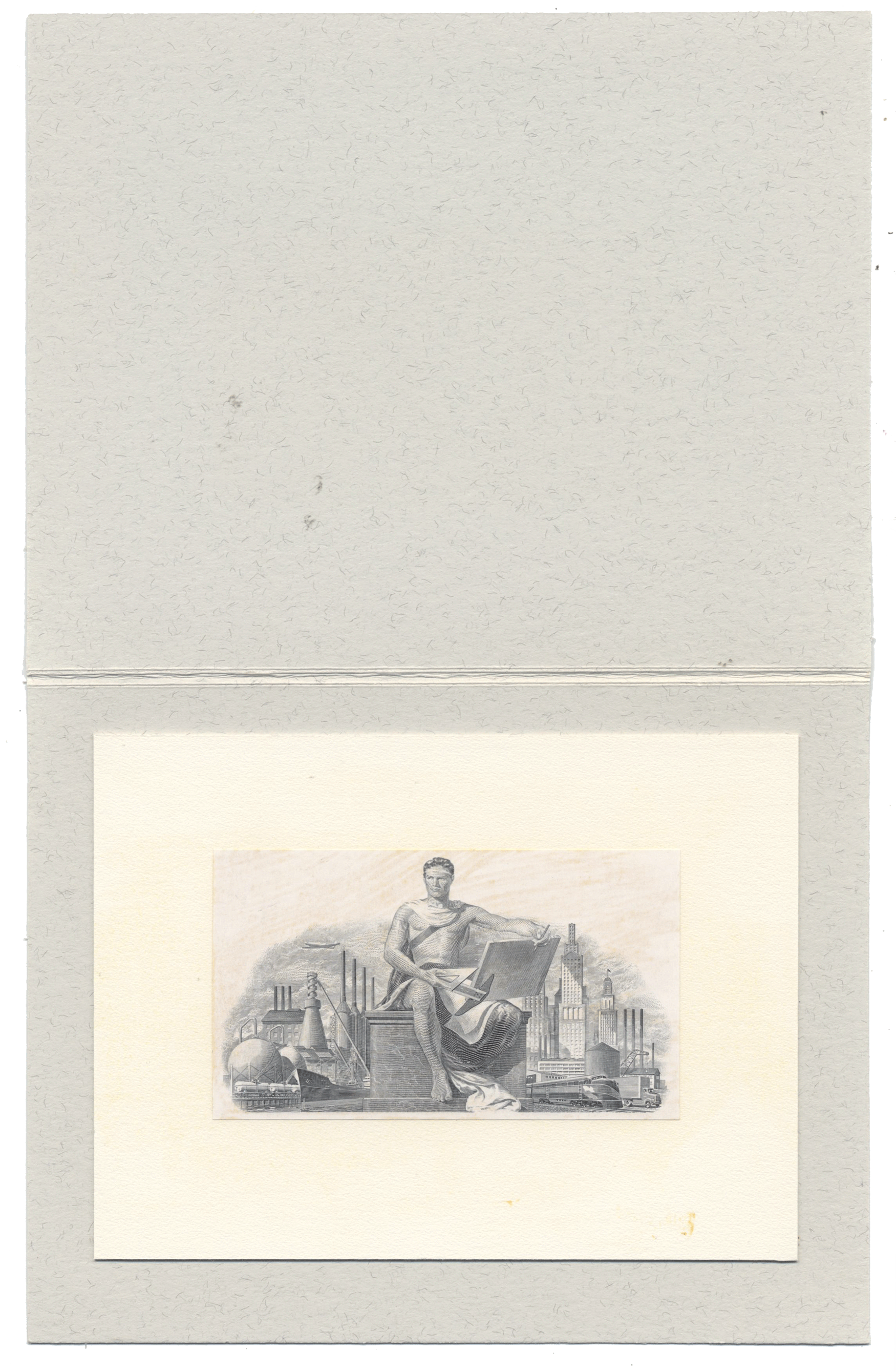 American Bank Note Company Vignette Card